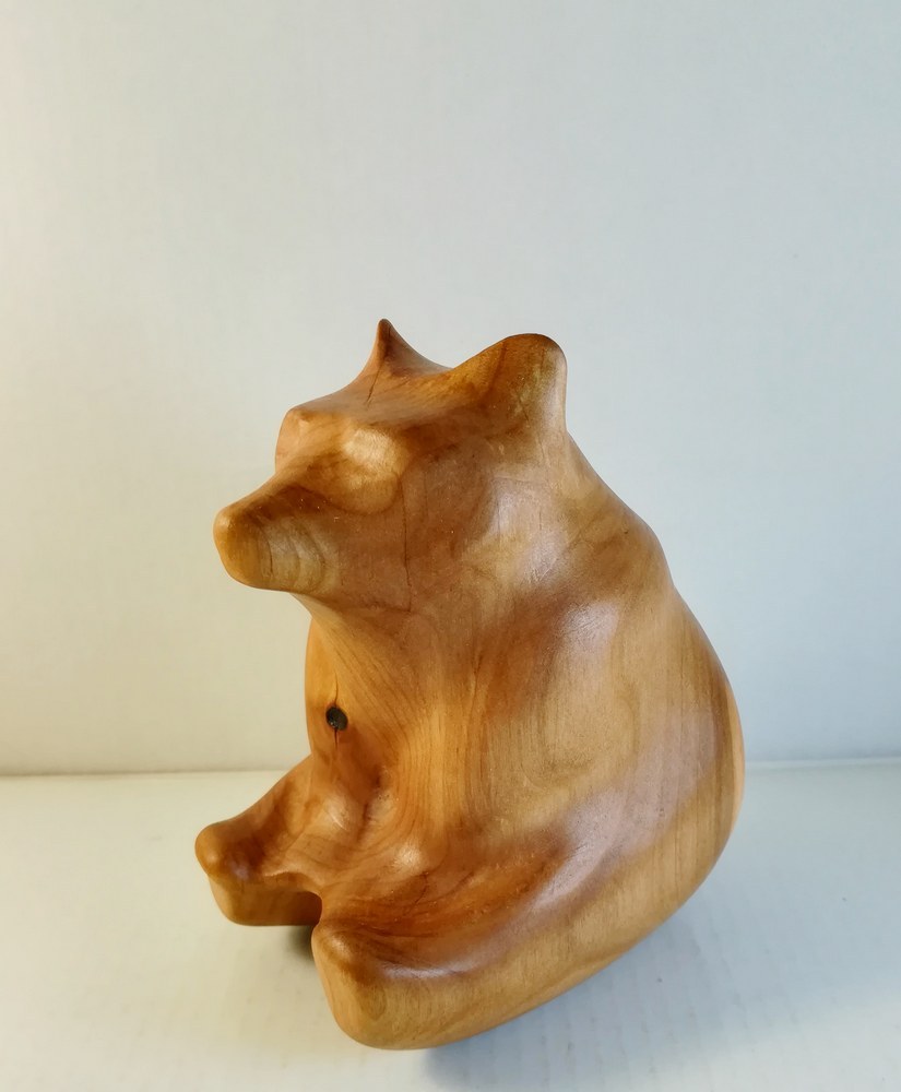 Multimedved - My, The Bears, Wood carving, Statuette, Alder, Handmade, With your own hands, Longpost