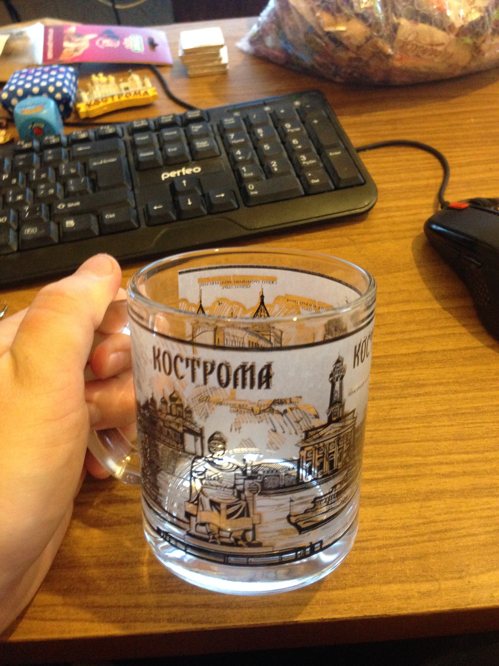 So my Santa Claus got from Kostroma))) - My, Longpost, Text, New Year, Gift exchange, Secret Santa