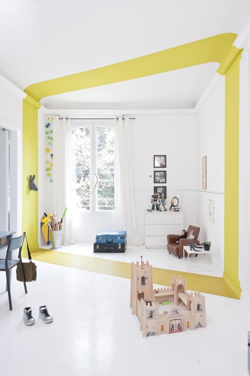 How to divide a room into several colors? - My, Children, Interior, , Longpost