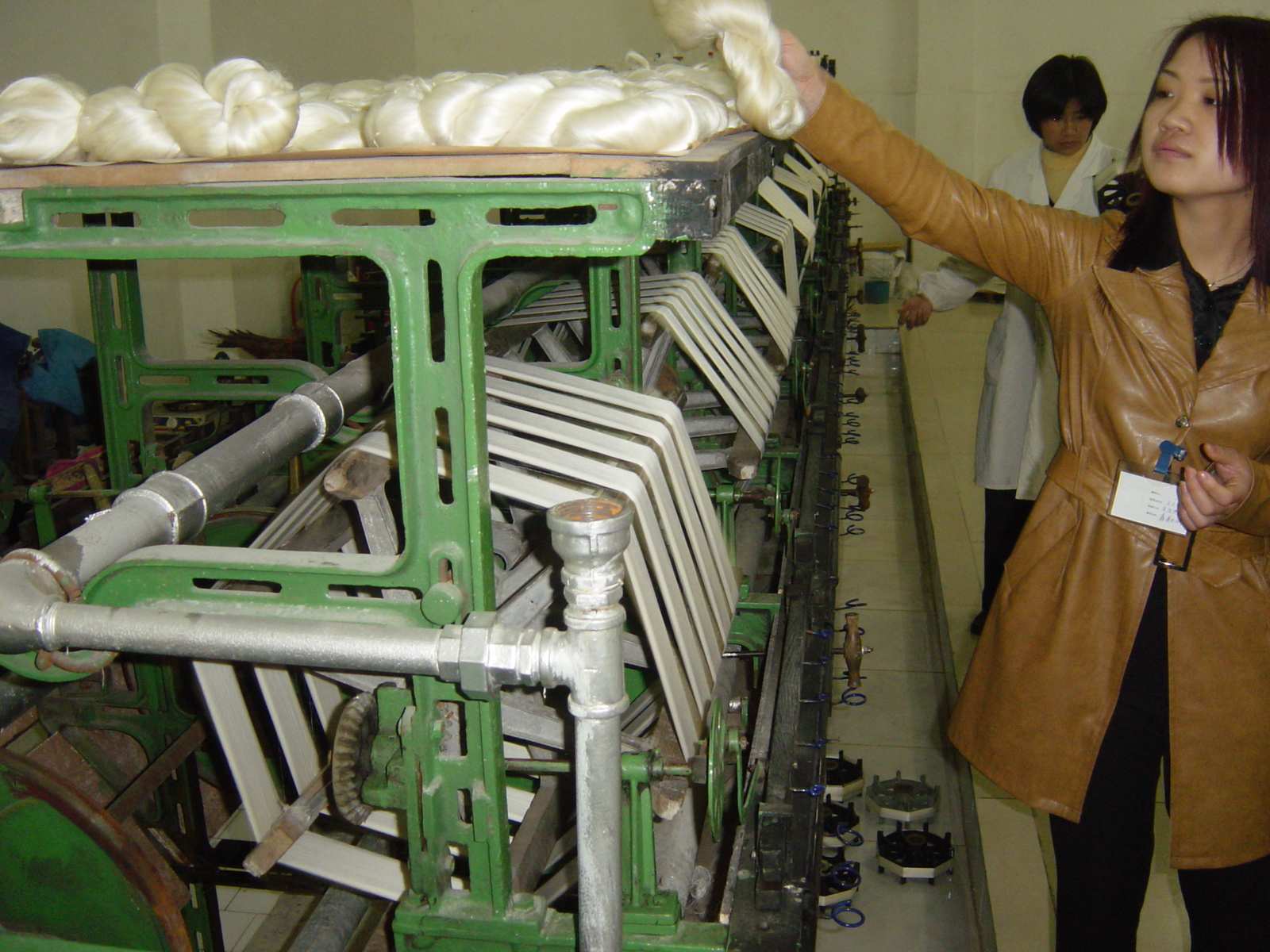 Silk trading post - China, Silk, Factory, Longpost