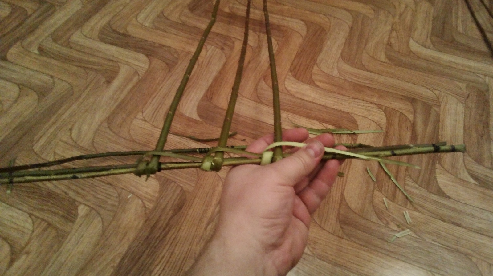 Weave from willow twigs. - My, Weaving, Basket weaving, cat, Basket, Longpost