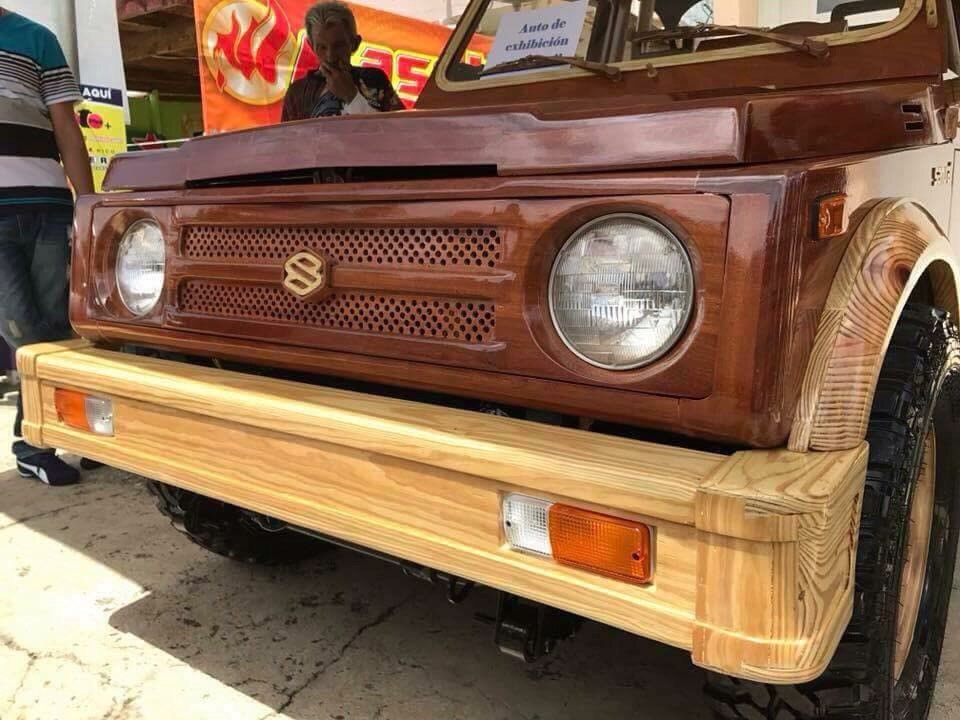 Wooden Suzuki Samurai - Suzuki, Samurai, Wood, Longpost