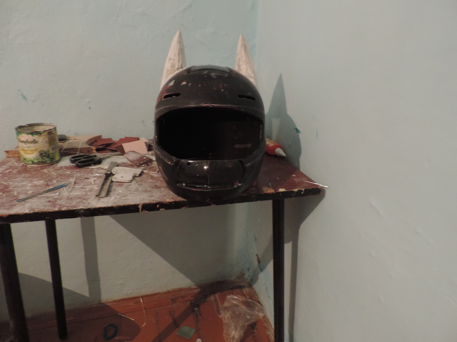 1 part #helmet #batman #motorcycle #helmet #moto - My, Motorcycle helmet, , Longpost, Tag