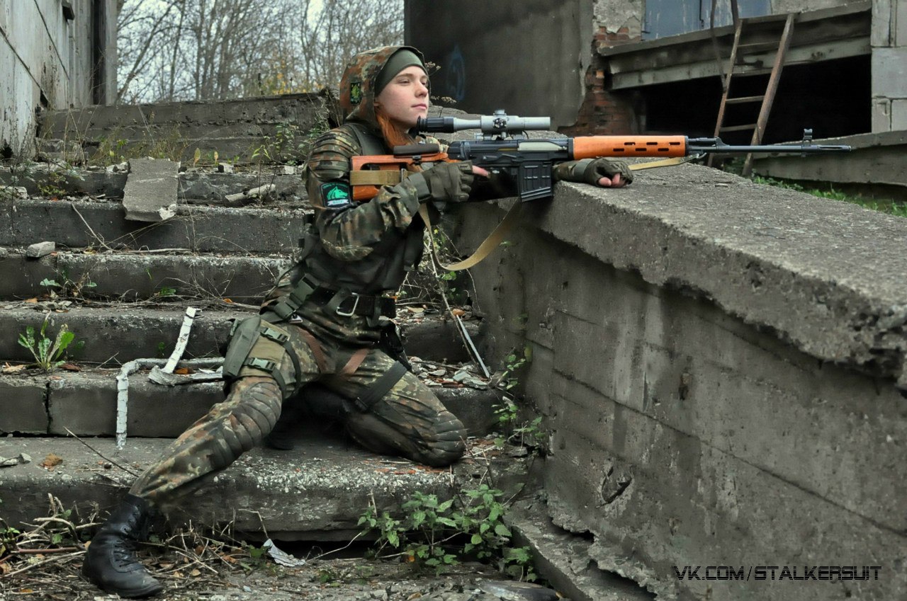 Stalker from freedom. - , Girls, Stalker, Airsoft, Cosplay, Female, Longpost, Women