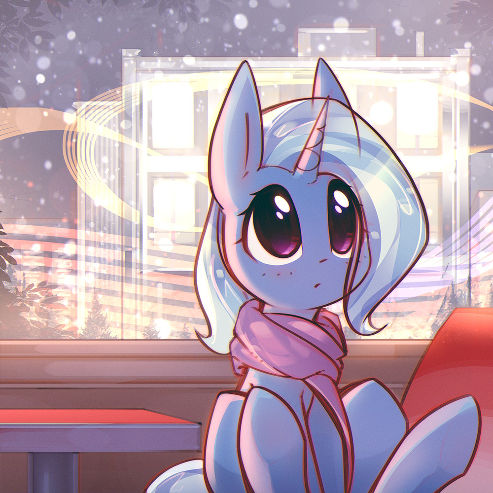 90 by mirroredsea - My Little Pony, PonyArt, Trixie, Mirroredsea