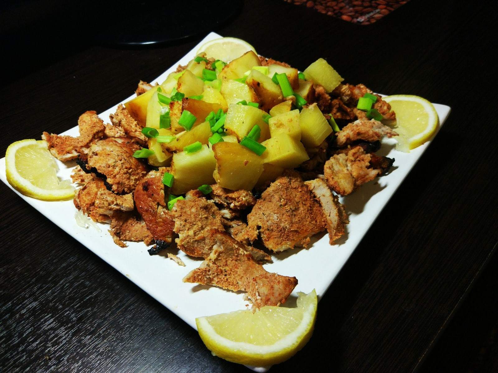 Mexican-style taco meat (Taco le pastor) - My, Photorecept, Recipe, Pork, Meat, Dinner, A pineapple, Festive table, New Year, Longpost