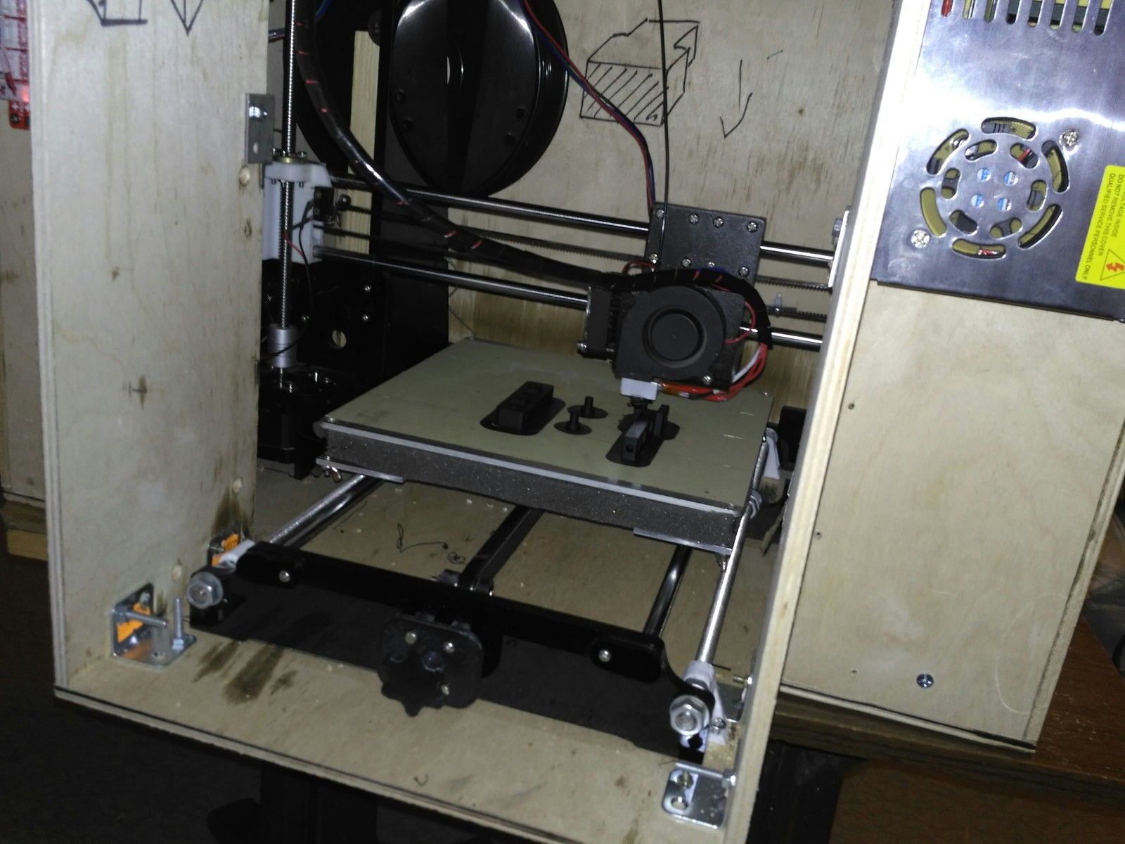 No smelly 3D printing or box for anet a8 - My, 3D printer, 3D печать, Anet A8, Longpost