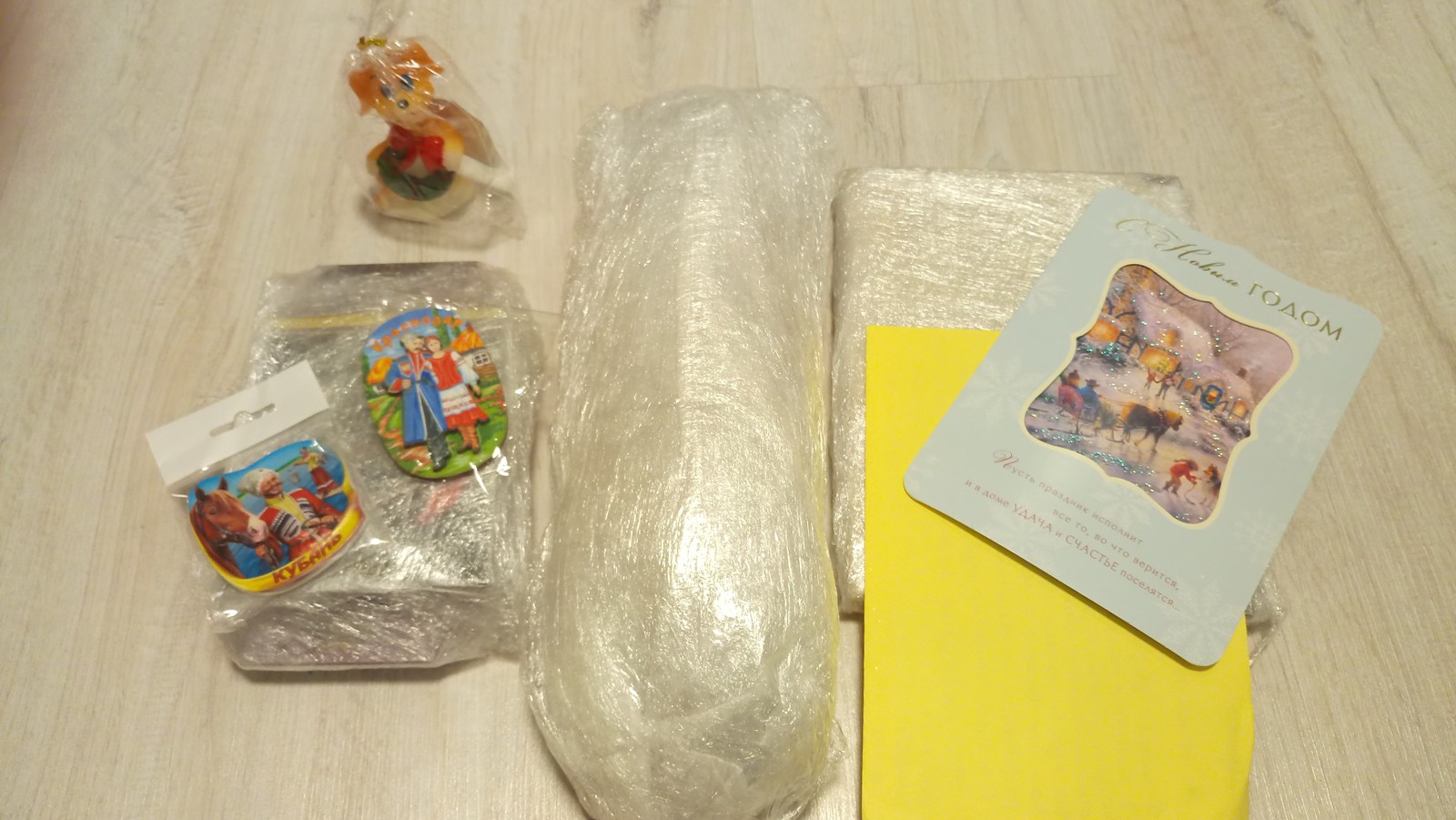 From heat to cold. Gift from Krasnodar)) - Gift exchange, Secret Santa, New Year, Longpost