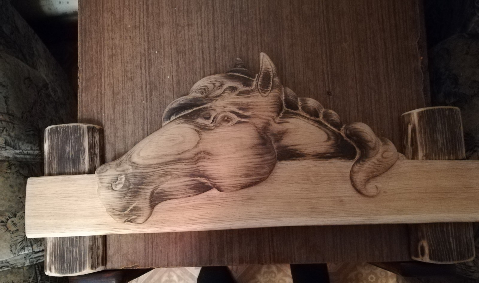 A little handshake. First attempt at woodcarving. - My, Woodworking, Hobby, Rukozhop, Longpost