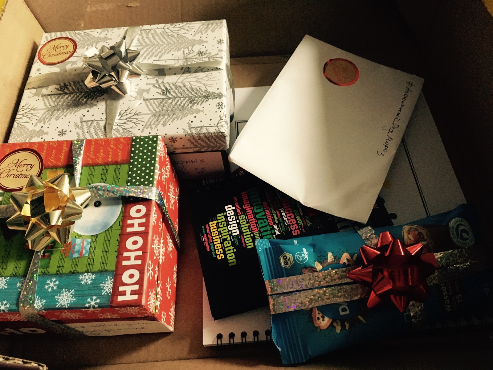 Ho-ho-ho! Yay, a gift! Happy upcoming holidays everyone! - My, Gift exchange, Secret Santa, Longpost