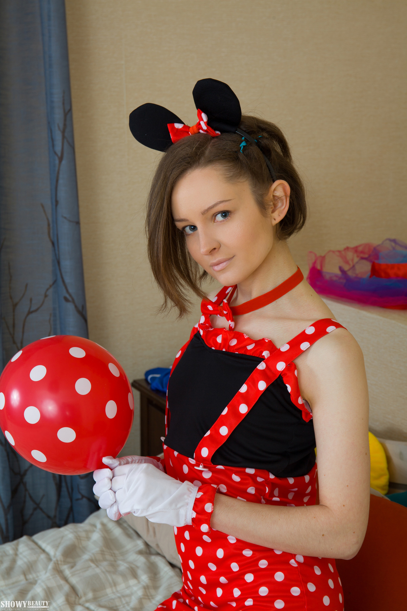 Mini Mouse - NSFW, Strawberry, Beautiful girl, Minnie Mouse, Longpost