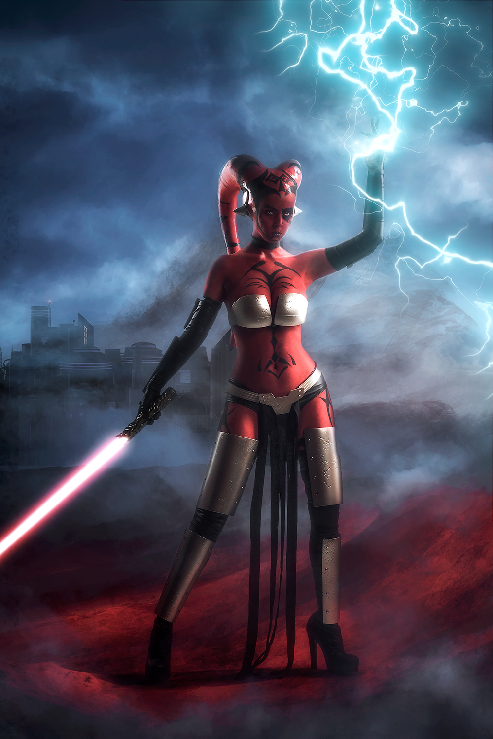 Star Wars Legacy - Darth Talon! - Star Wars, Дарт Талон, Disharmonica, Косплей, Красивая девушка, Длиннопост, Helly Valentine