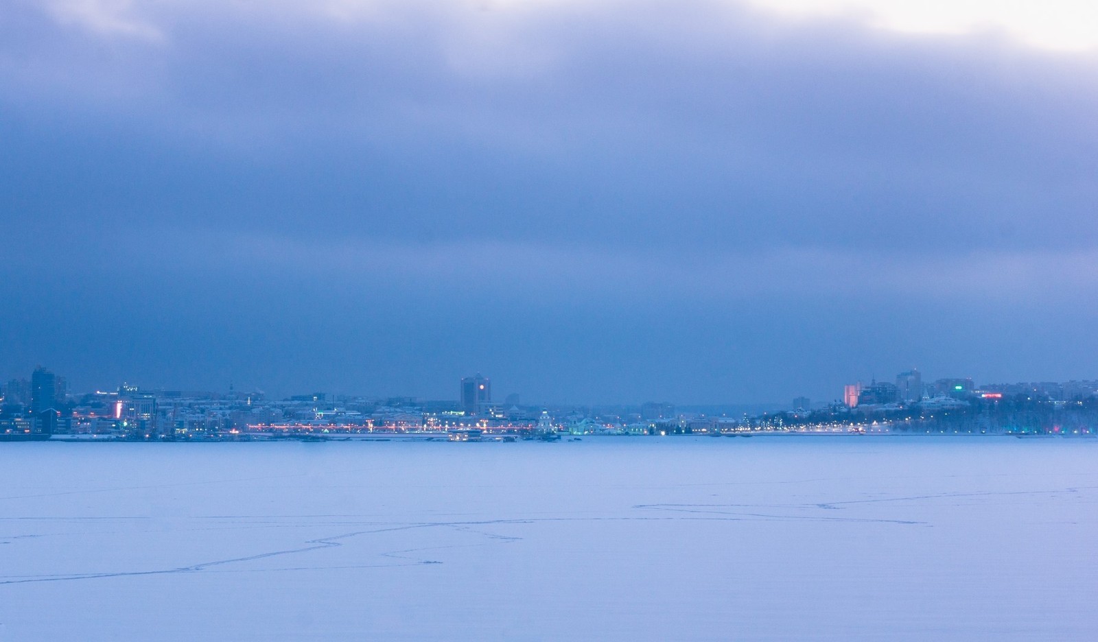 Winter Volga - My, Cheboksary, Chuvashia, Sony, Winter, Landscape, Cityscapes, Volga, Longpost, Street photography, Volga river