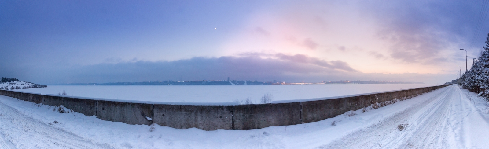 Winter Volga - My, Cheboksary, Chuvashia, Sony, Winter, Landscape, Cityscapes, Volga, Longpost, Street photography, Volga river