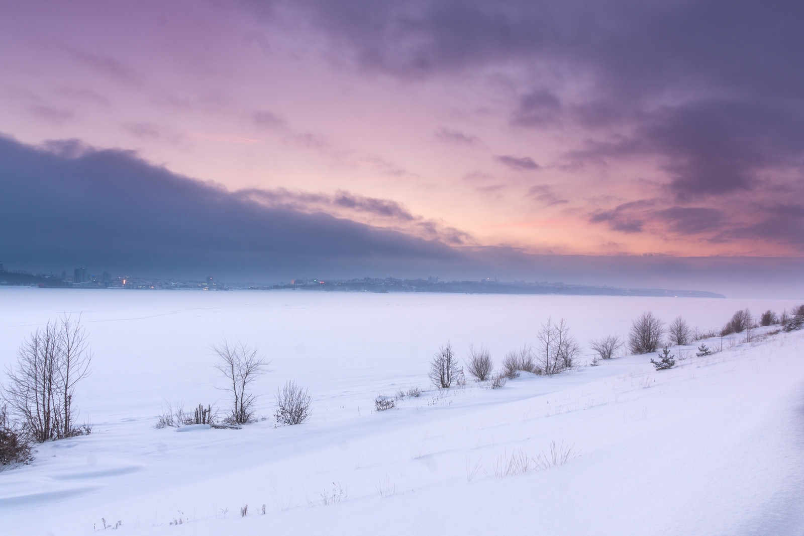 Winter Volga - My, Cheboksary, Chuvashia, Sony, Winter, Landscape, Cityscapes, Volga, Longpost, Street photography, Volga river