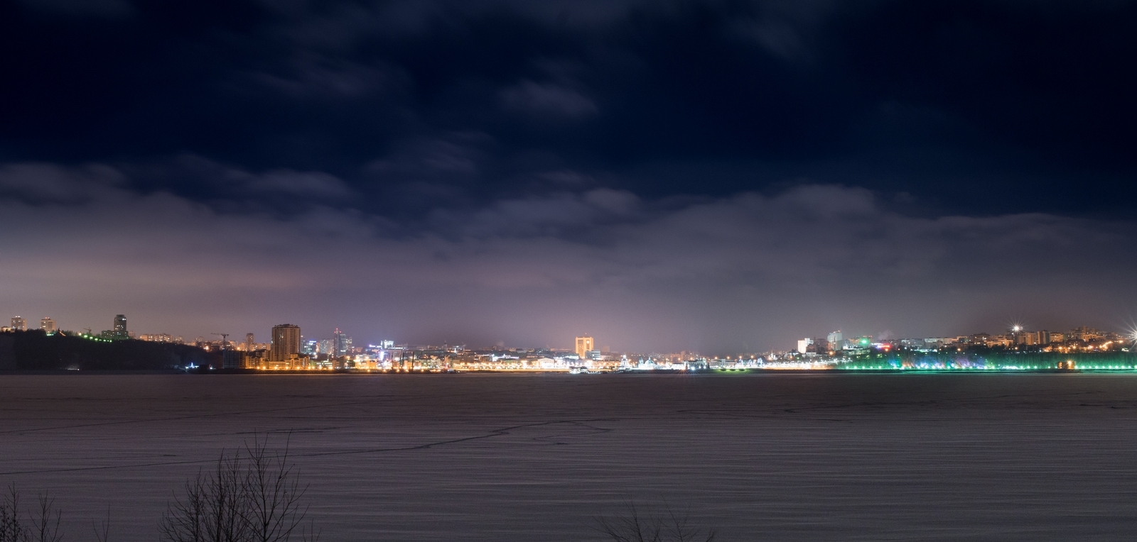 Winter Volga - My, Cheboksary, Chuvashia, Sony, Winter, Landscape, Cityscapes, Volga, Longpost, Street photography, Volga river