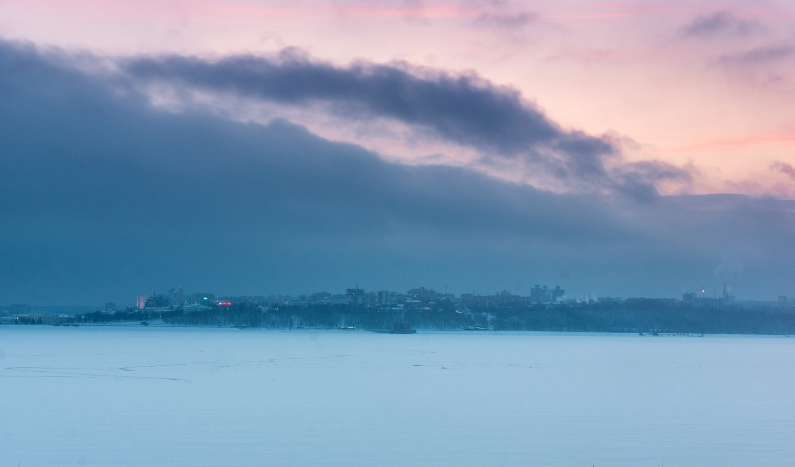 Winter Volga - My, Cheboksary, Chuvashia, Sony, Winter, Landscape, Cityscapes, Volga, Longpost, Street photography, Volga river