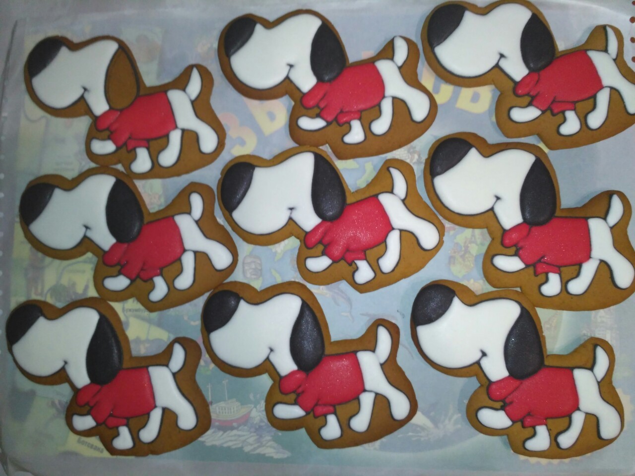 Santa's elves or how we prepare for the new year. Continuation - My, Gingerbread, New Year, Hobby, Handmade, Dog, Longpost, 