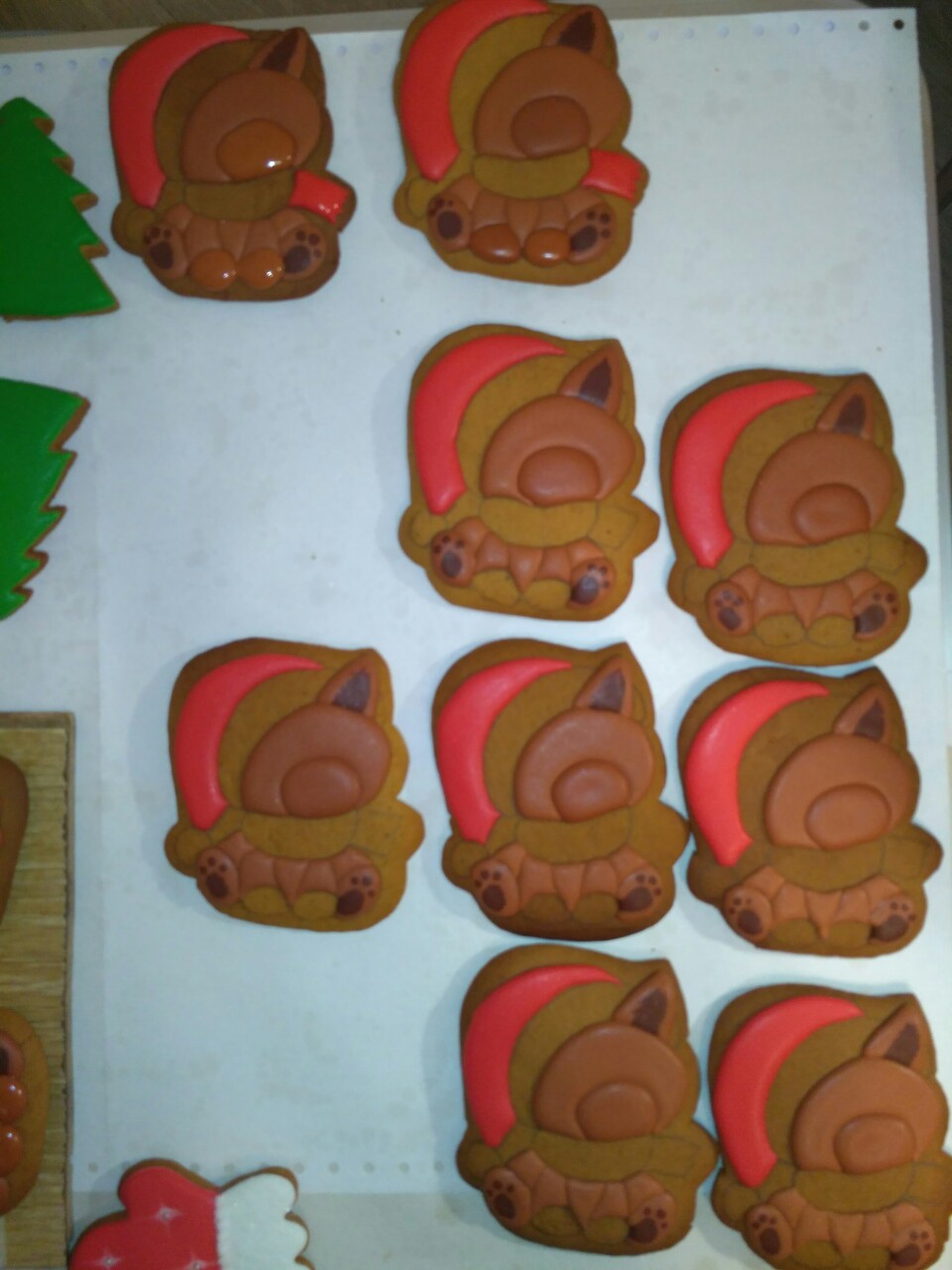 Santa's elves or how we prepare for the new year. Continuation - My, Gingerbread, New Year, Hobby, Handmade, Dog, Longpost, 