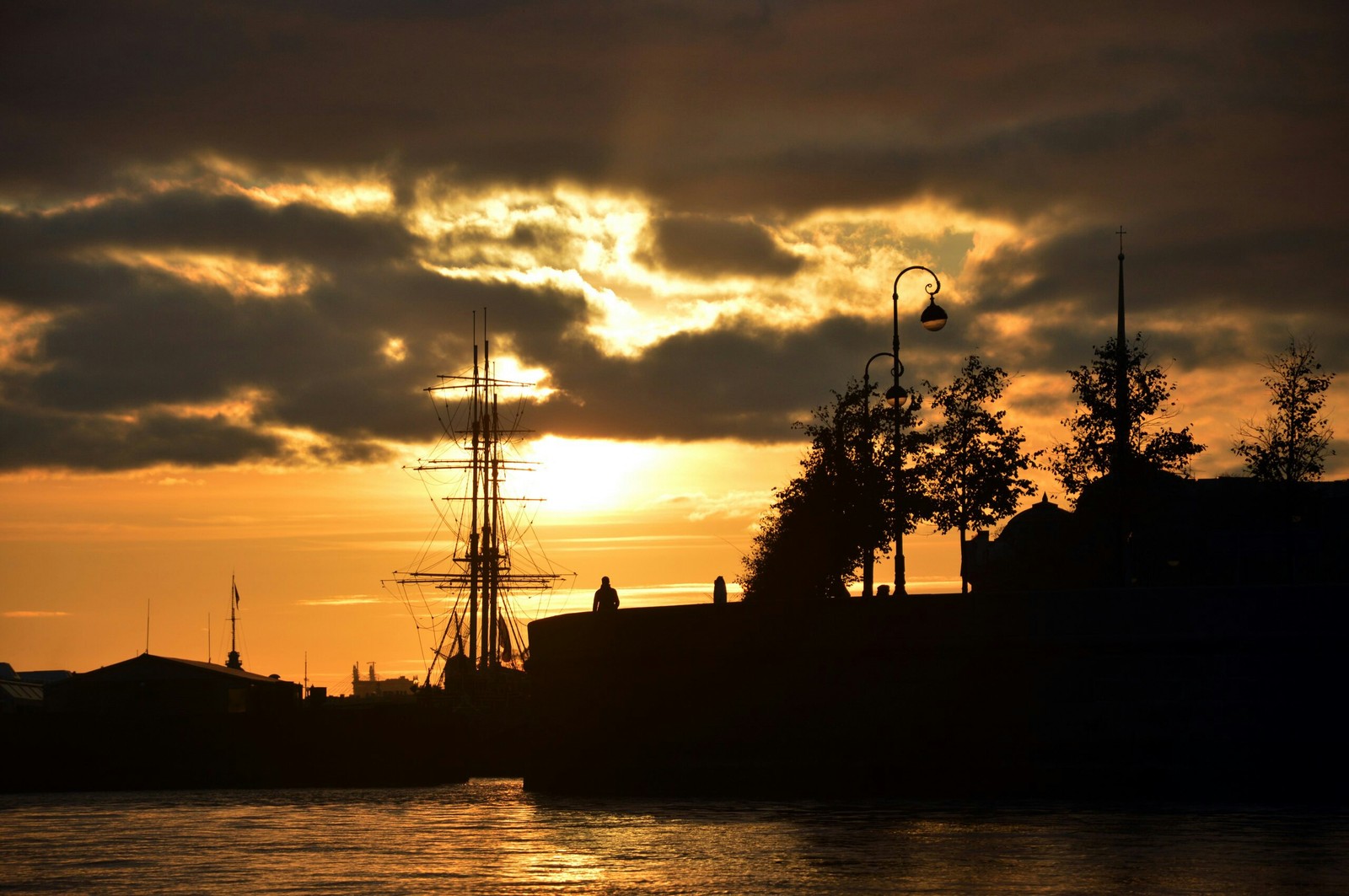 October in the city on the Neva (part 2) - My, , Saint Petersburg, Evening, October, Nikon d3200, River tram, Longpost