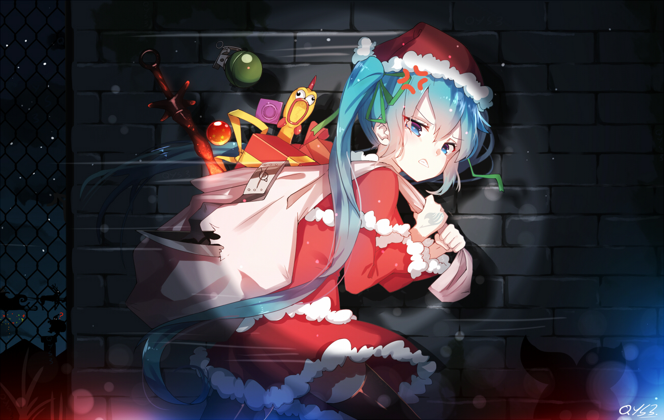 Hatsune Santa | Пикабу