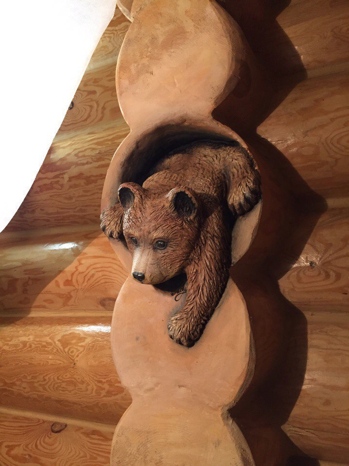 Wood carving - Wood carving, The Bears, Longpost