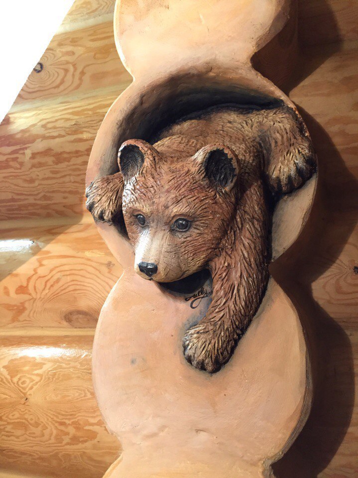 Wood carving - Wood carving, The Bears, Longpost