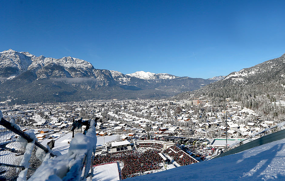 Ski jumping - Ski jumping, Германия, Спорт, Пейзаж, Длиннопост, Видео