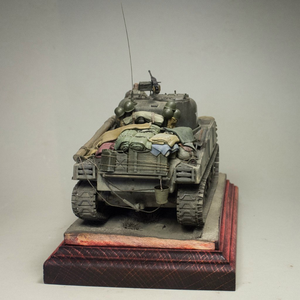 Europe '44, Sherman - Modeling, Miniature, Longpost