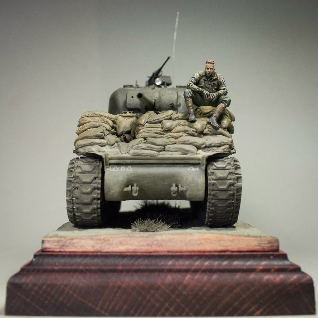 Europe '44, Sherman - Modeling, Miniature, Longpost