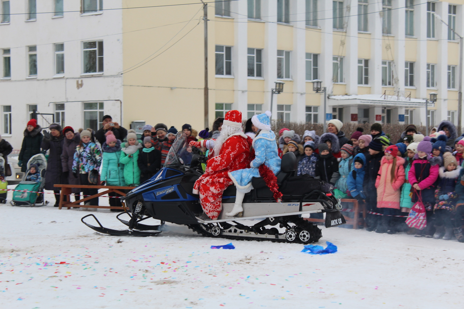 And our Santa Claus refused deer - My, Father Frost, New Year