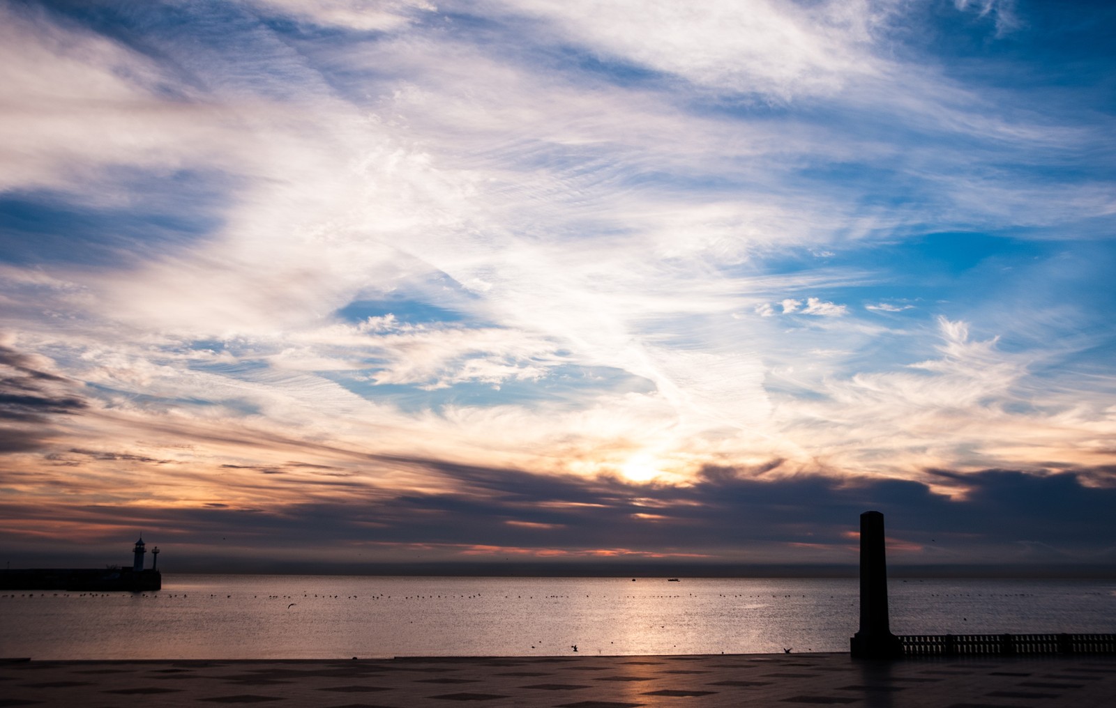 Yalta. Dawn 12/27/17 - My, , Yalta, beauty, Landscape, dawn, Black Sea, beauty of nature