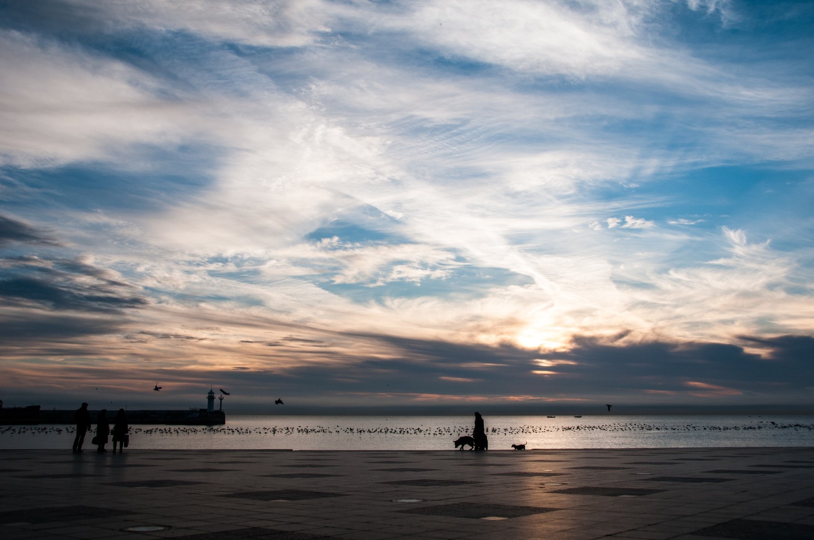 Yalta. Dawn 12/27/17 - My, , Yalta, beauty, Landscape, dawn, Black Sea, beauty of nature