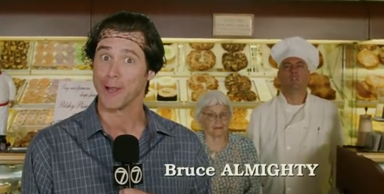 Bruce Almighty - Lost in translation, Overbrain, Bruce Almighty, Adaptation, Translation, Movies