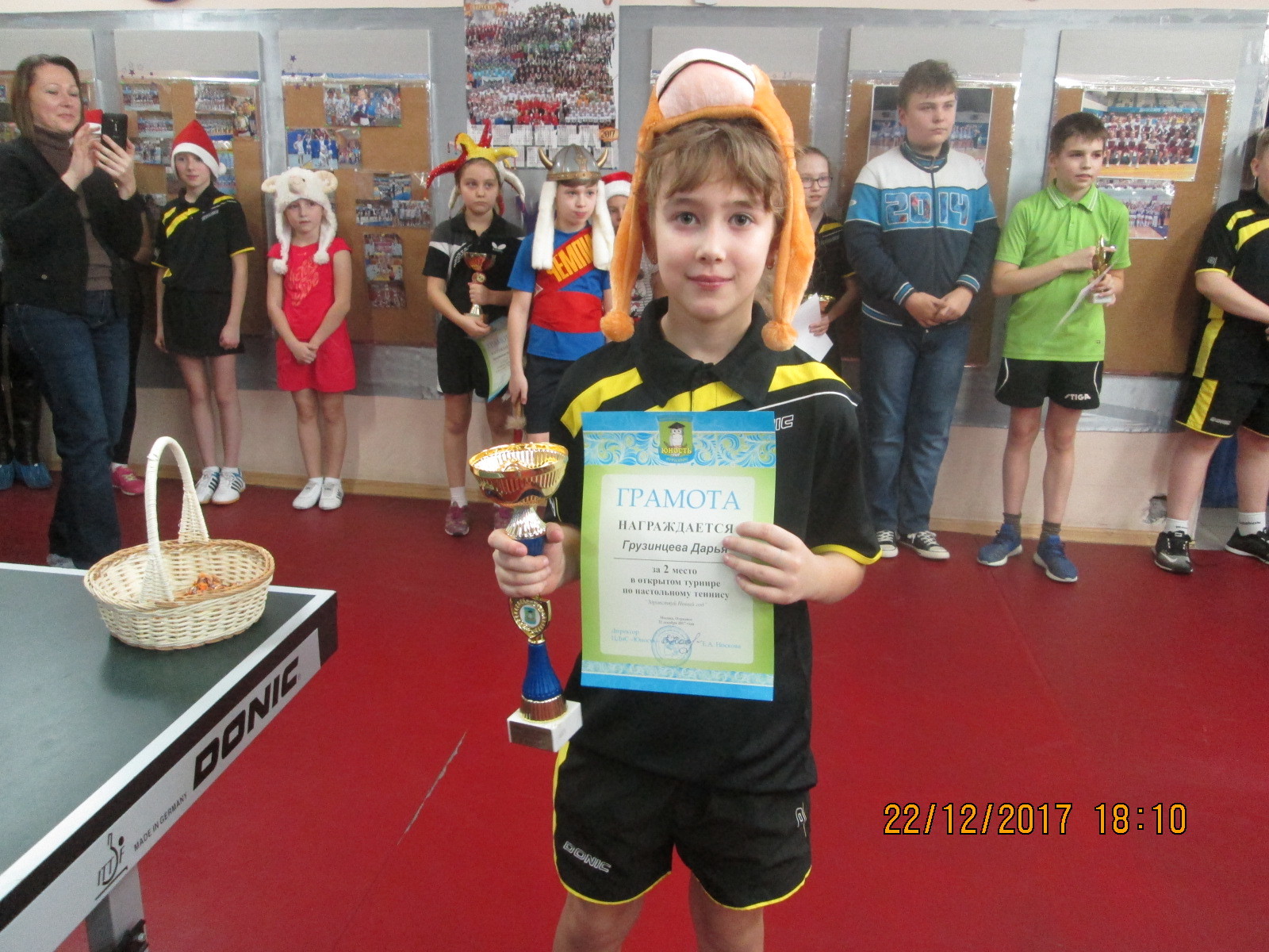 Children's table tennis tournament Hello New Year! - My, , Table tennis, Children, New, New Year, Holidays, Sport, Longpost