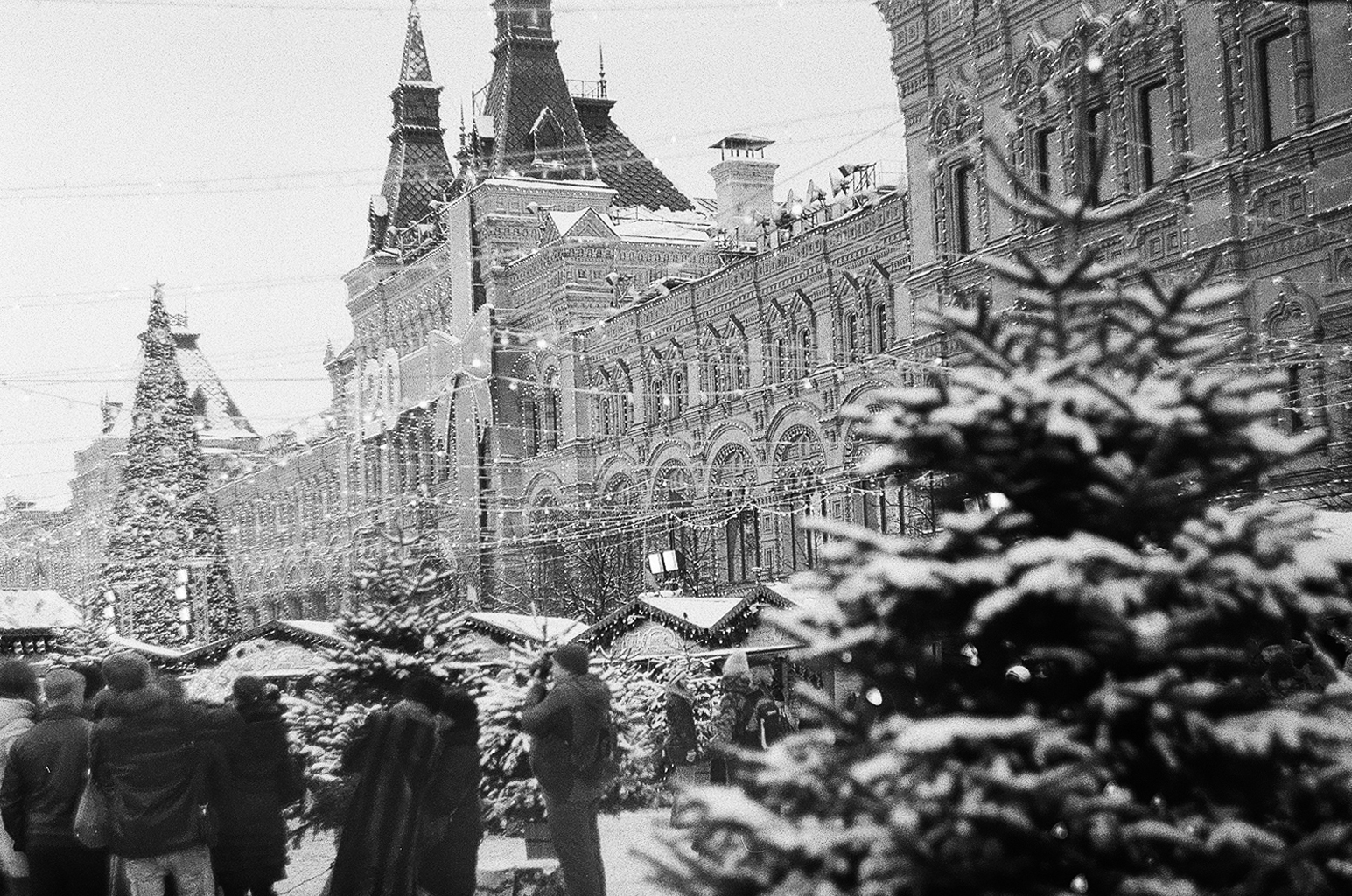 Film is not dead part 9: Winter in Moscow - My, camera roll, The film did not die, Winter, Moscow, Zenith, Corn, Longpost