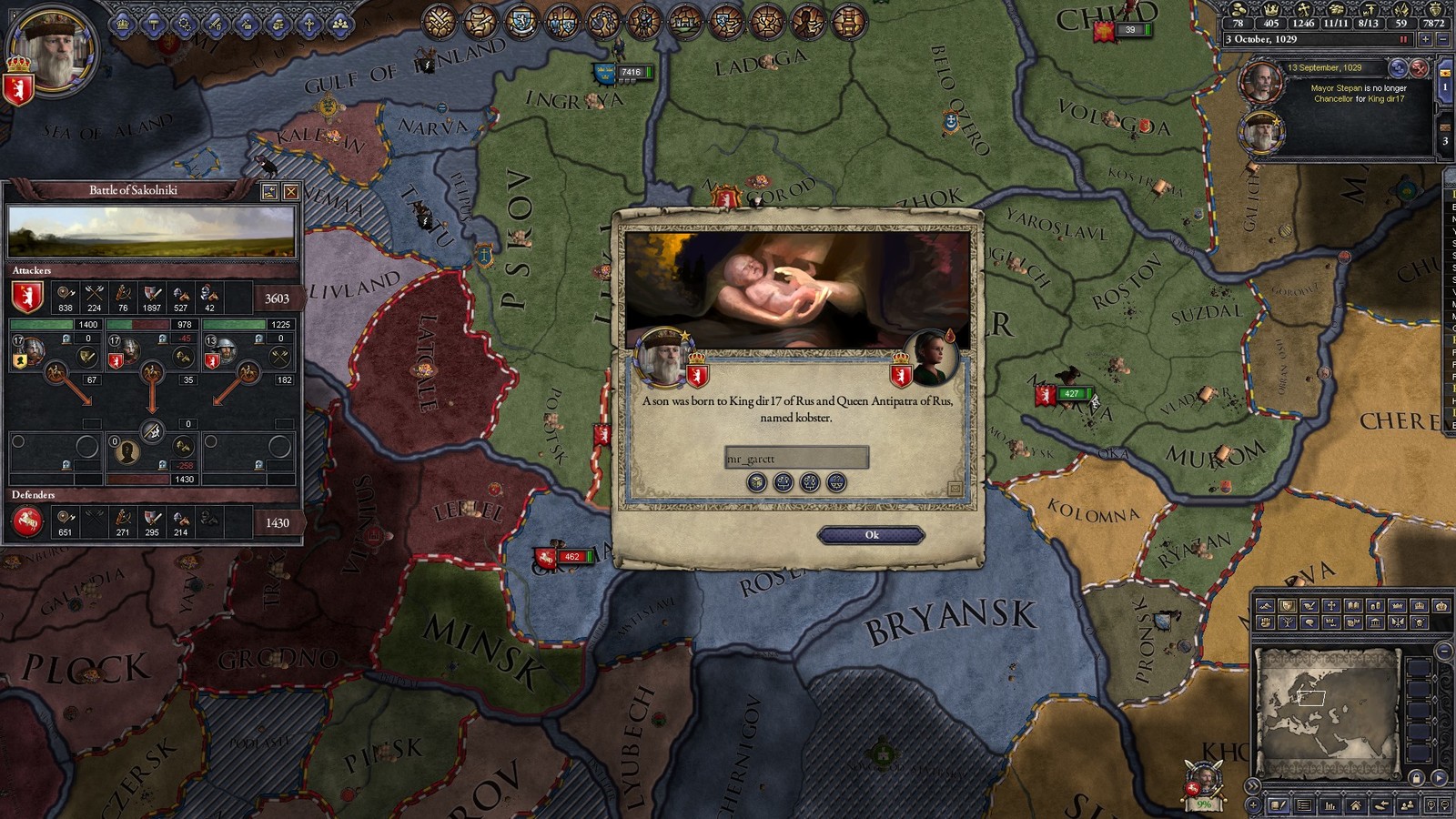 Crusader kings 3 after the end