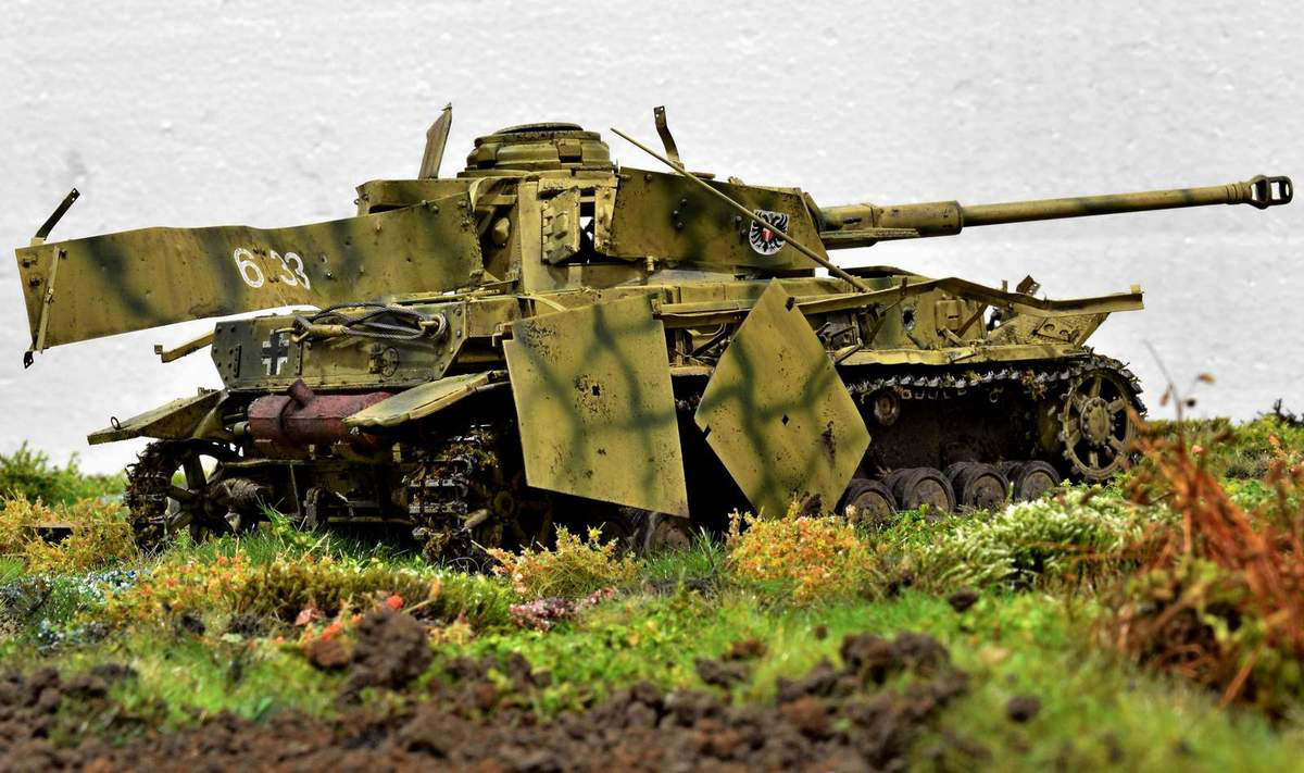 Pz.Kpfw. - Stand modeling, Diorama, Miniature, Longpost