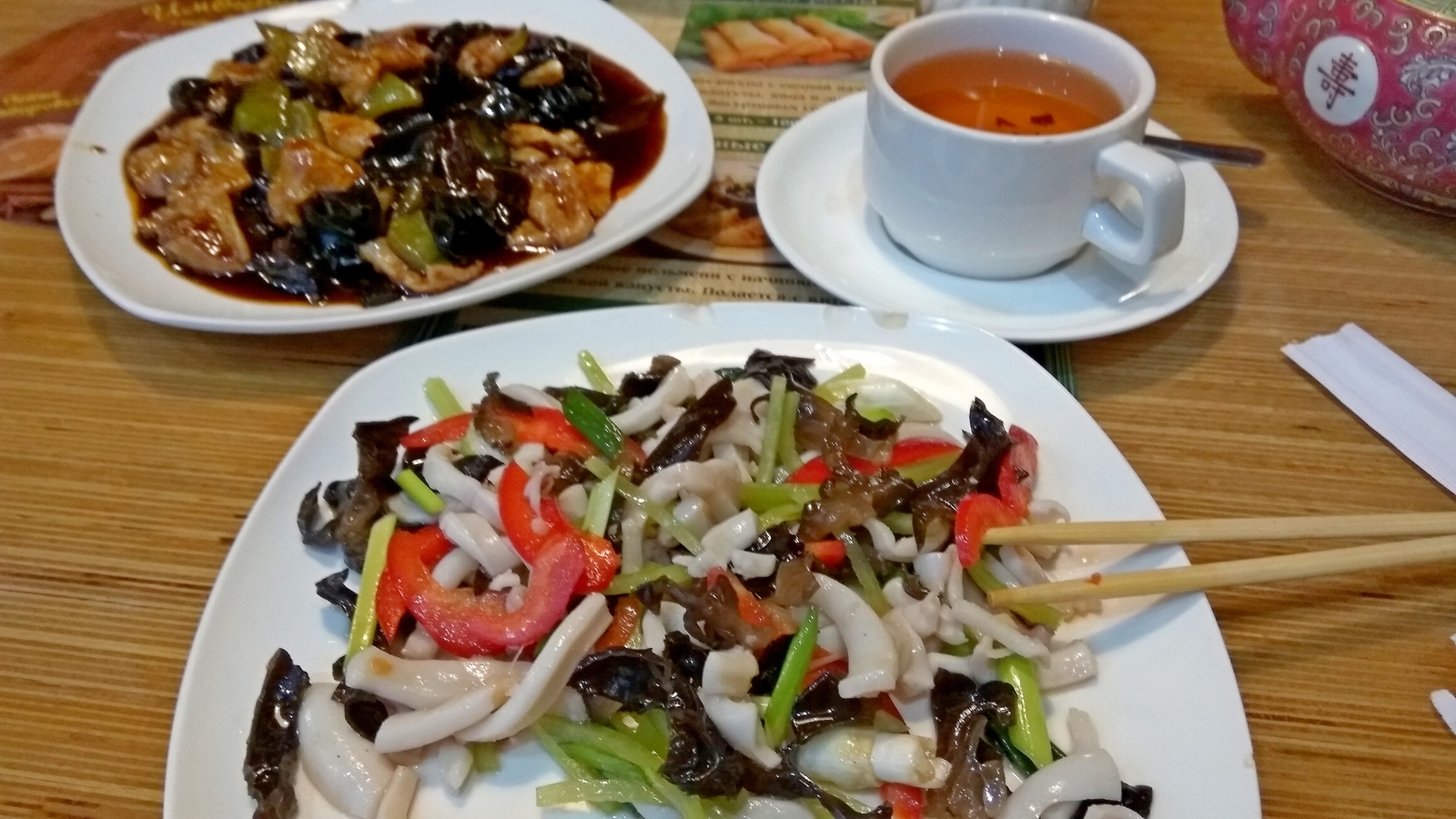 Ignition post: Chinese or Japanese cuisine? - My, Food, , Japanese food, A restaurant