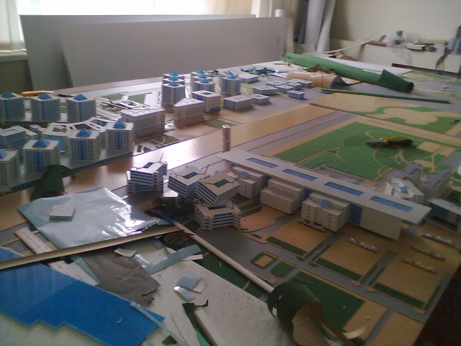 Model craft. Anyone who is interested in how demonstration models of architectural projects are made. Part two. - My, Architecture, Layout, Layout, , Astana, Kazakhstan, Longpost