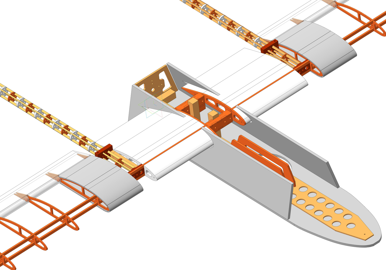 Continuation about RQ-7 - My, Aircraft modeling, , FPW, Drone, Longpost