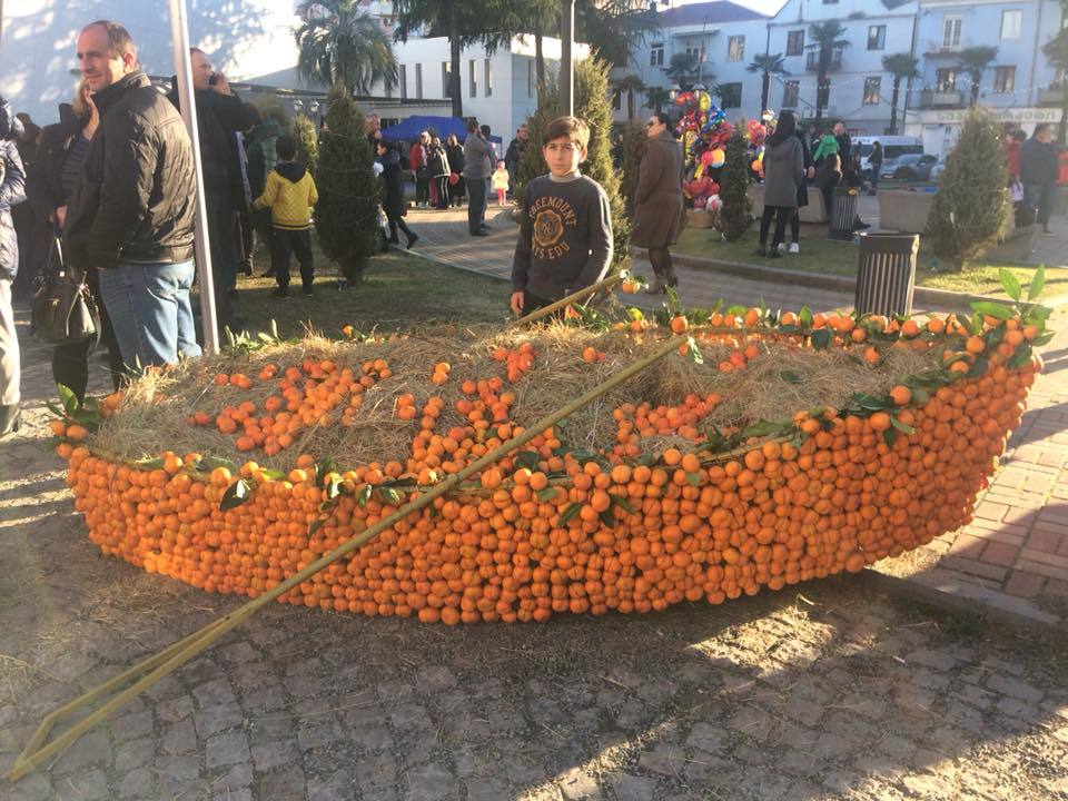 citrus festival - Kobuleti, Georgia, Tangerines, Taken from facebook