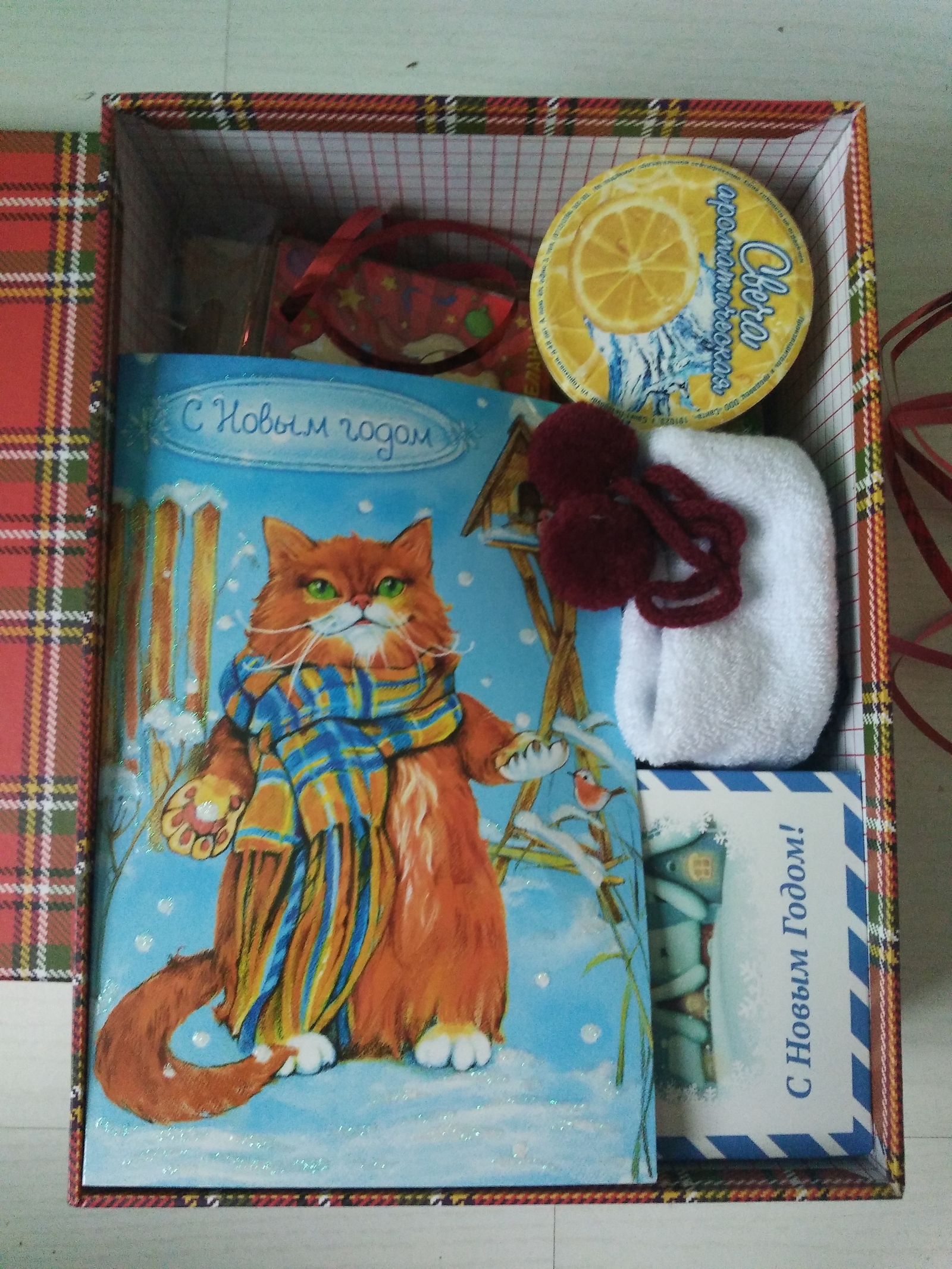 Snow Maiden from Moscow (Msk - St. Petersburg) - My, Gift exchange, Anonymous Santa Claus on a Pick-up, Secret Santa, Thank you, New Year, Saint Petersburg, Longpost