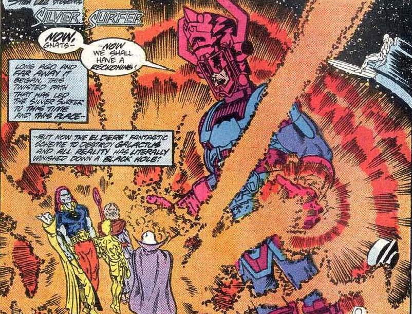 Comic Book Introduction: Silver Offense - My, Superheroes, Marvel, Galactus, Silver Surfer, Comics-Canon, Longpost