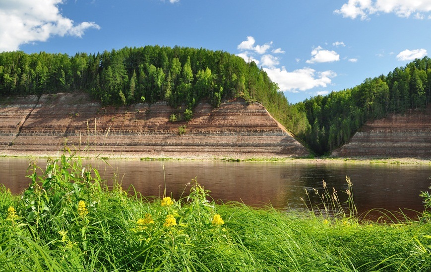 Opoki. Vologodskaya Oblast. - The rocks, beauty, Pyramid