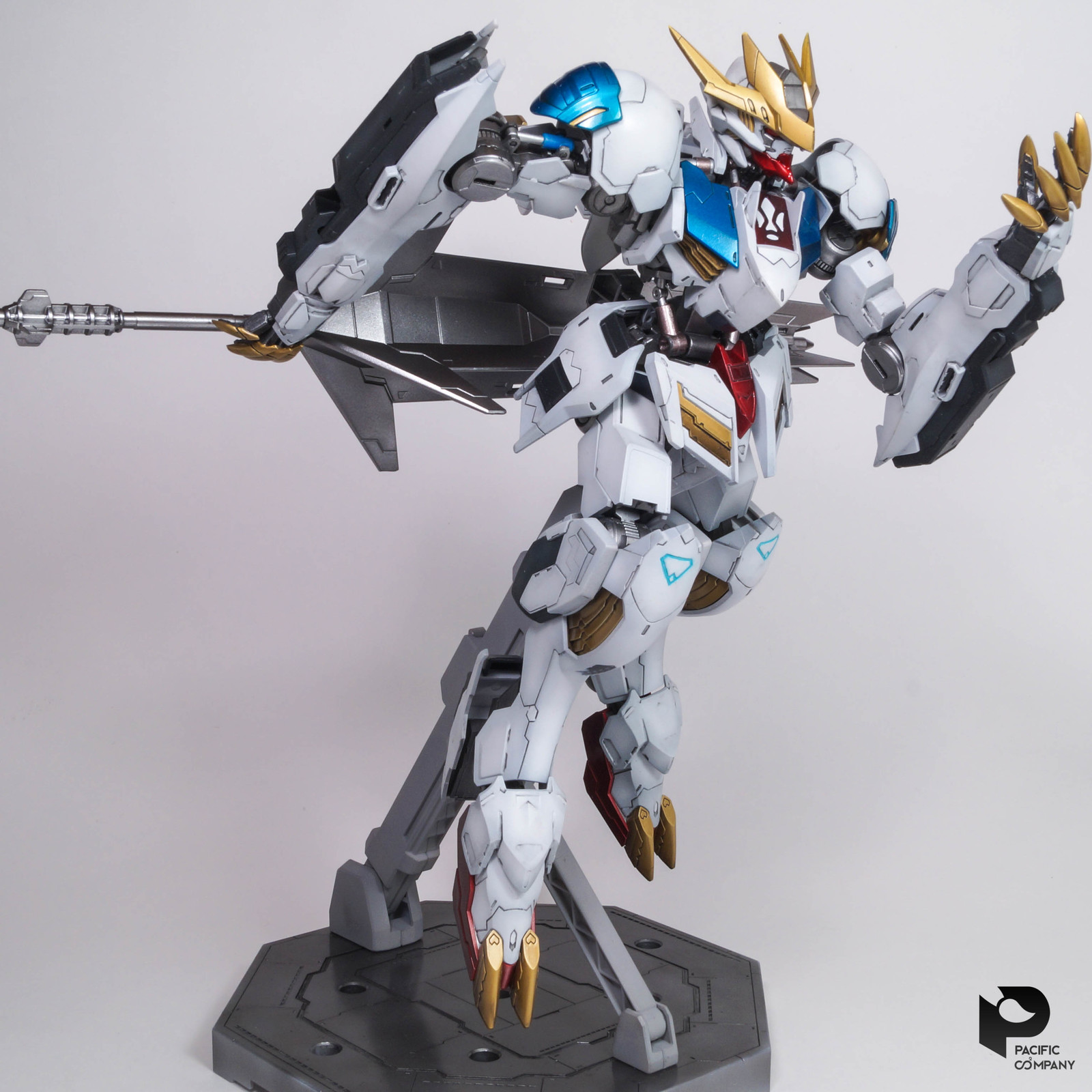 Сборка модели Barbatos Lupus Rex. Часть 2. - Моё, Моделизм, Barbatos, Lupus, Rex, Сборная модель, Bandai, Стендовый моделизм, Длиннопост