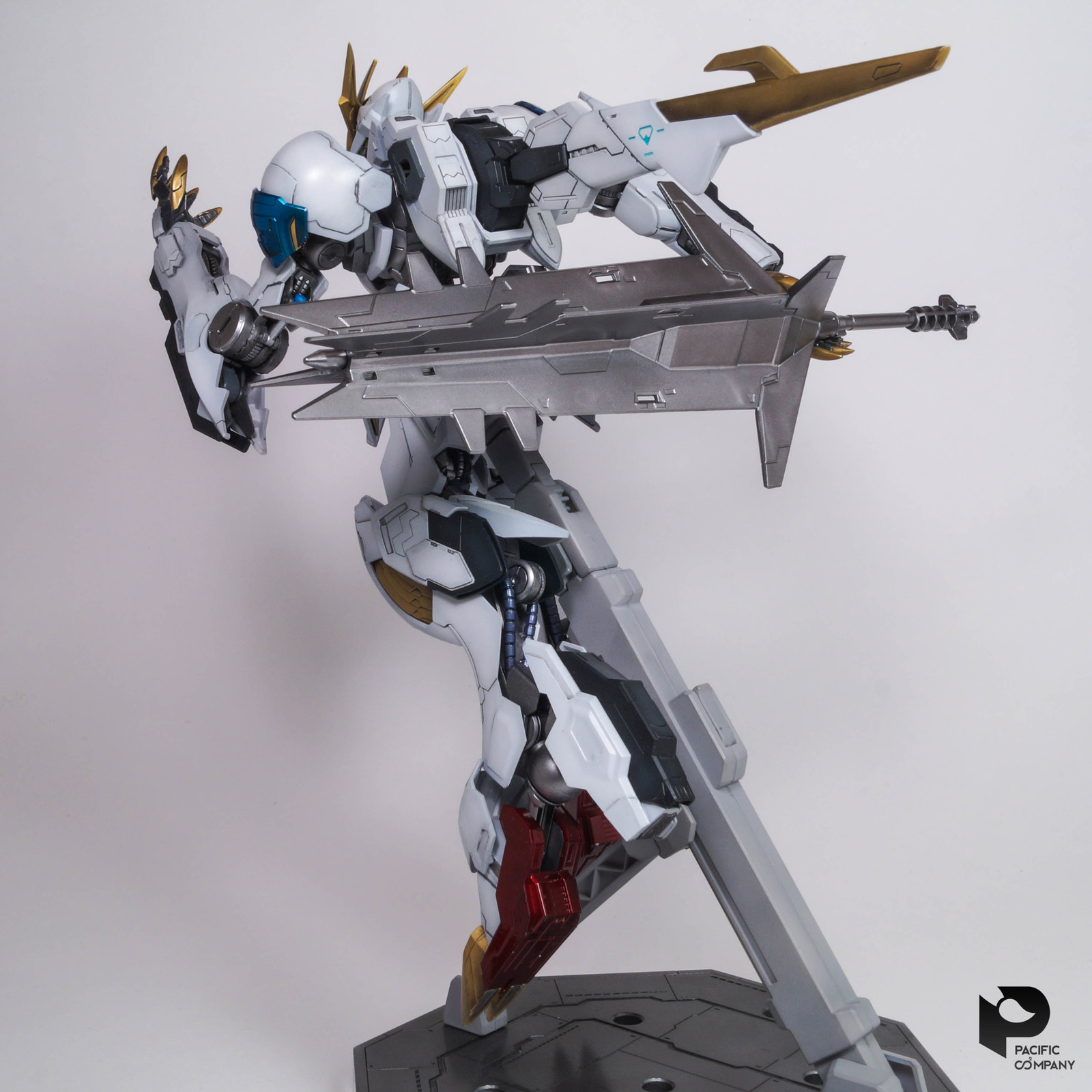 Сборка модели Barbatos Lupus Rex. Часть 2. - Моё, Моделизм, Barbatos, Lupus, Rex, Сборная модель, Bandai, Стендовый моделизм, Длиннопост