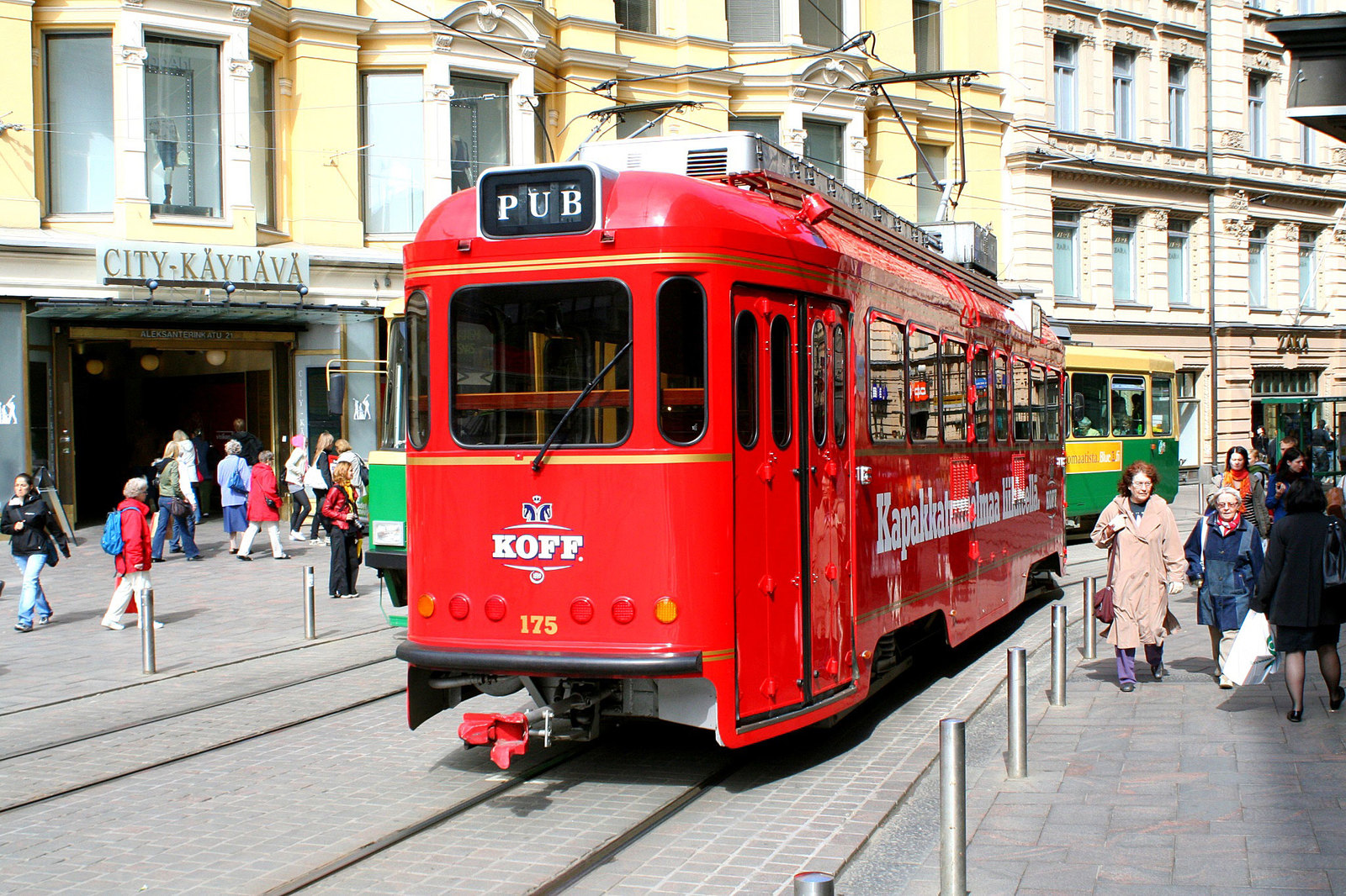 Tram Pub Helsinki - Tram, A pub, Helsinki