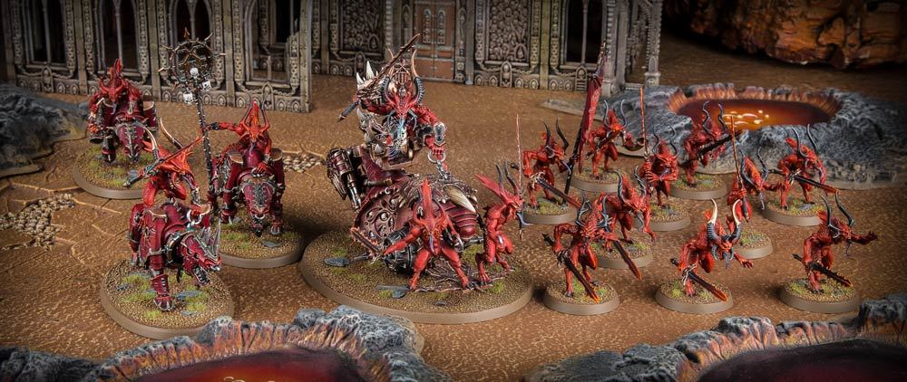 Spotlight: Daemons of Chaos - Warhammer 40k, Wh News, Chaos daemons, Wh miniatures, Khorne, Tzeentch, Nurgle, Slaanesh, Longpost