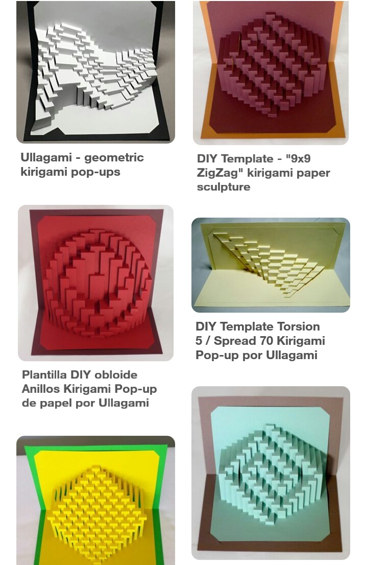 Family activity for a couple of evenings: Paper crafts. - Pinterest, Kirigami, Crafts, Longpost